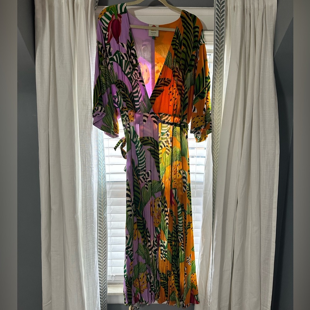 FARM Rio Vibrant Jungle Maxi Dress